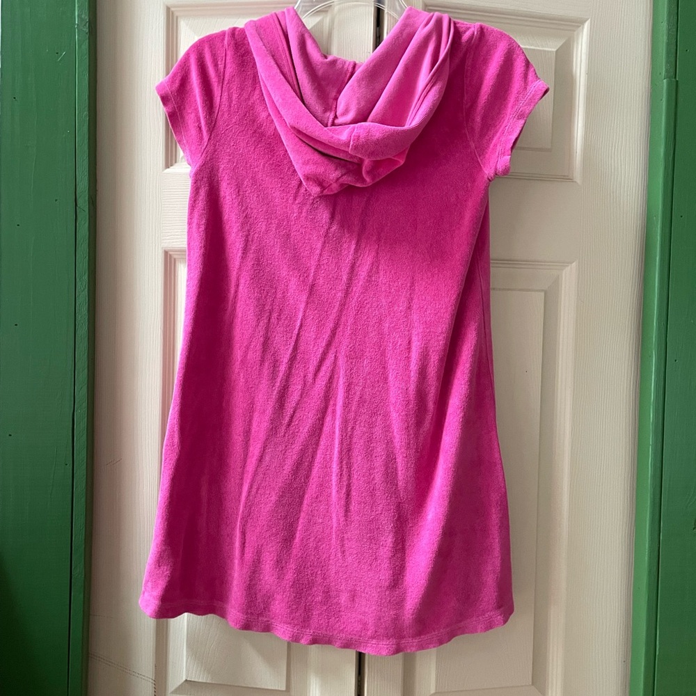 Pink Cover Up With Hood - Picture 5 of 8